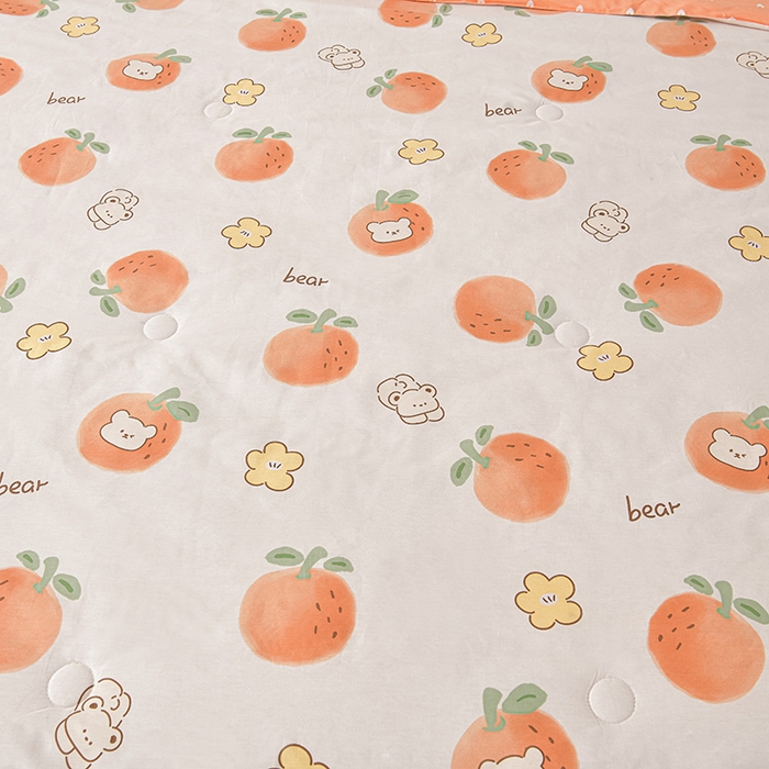 91家纺网 家纺一手货源 找家纺 绘萱家居 2025新款 100%全棉纯棉印花夏被四件套【 花型持续更新】X心想事成