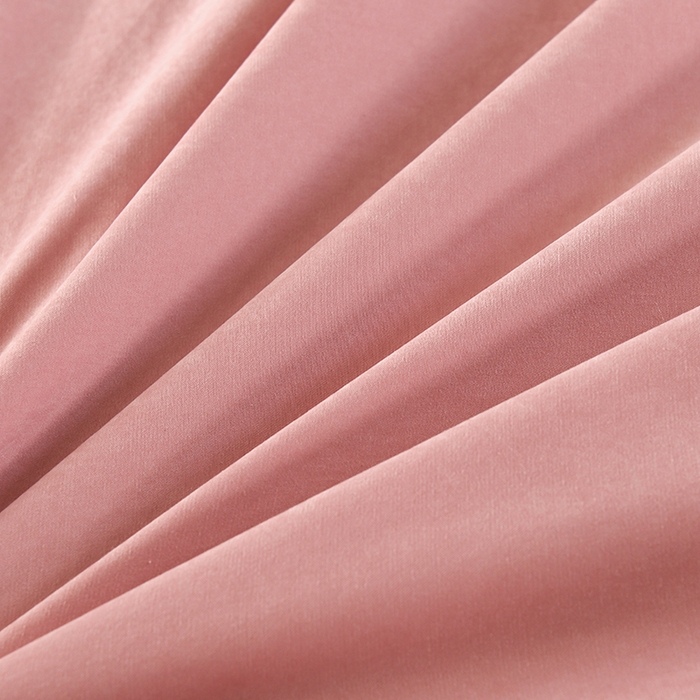 91家纺网 家纺一手货源 找家纺 代芙家纺 2025新款锦棉床盖四件套-花边款 花香-花边款-豆沙粉