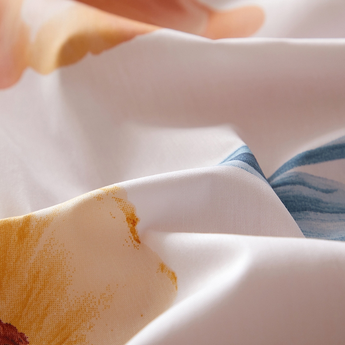 91家纺网 家纺一手货源 找家纺 （总）沐白 2024新款全棉全棉13376全活性印花黄金棉系列四件套