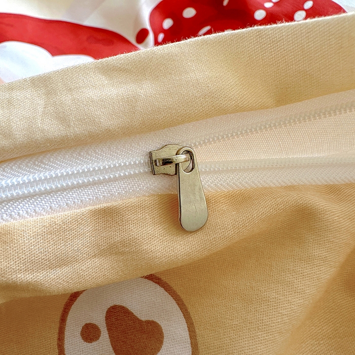 91家纺网 家纺一手货源 找家纺 浩诚 2025新款原创专版设计亲肤全棉纯棉印花四件套--有作品登记证书 动物乐园