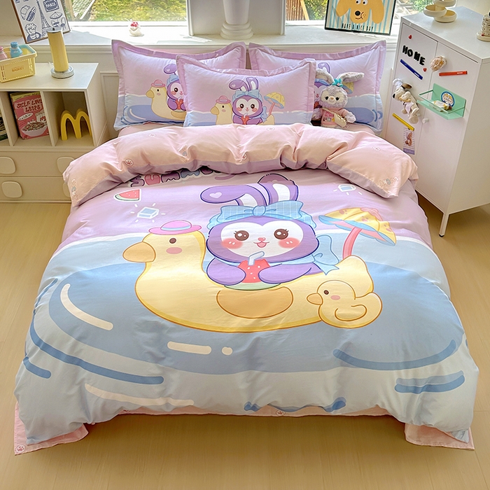 浩诚 2025新款原创专版设计亲肤全棉纯棉印花四件套--有作品登记证书 清凉一夏