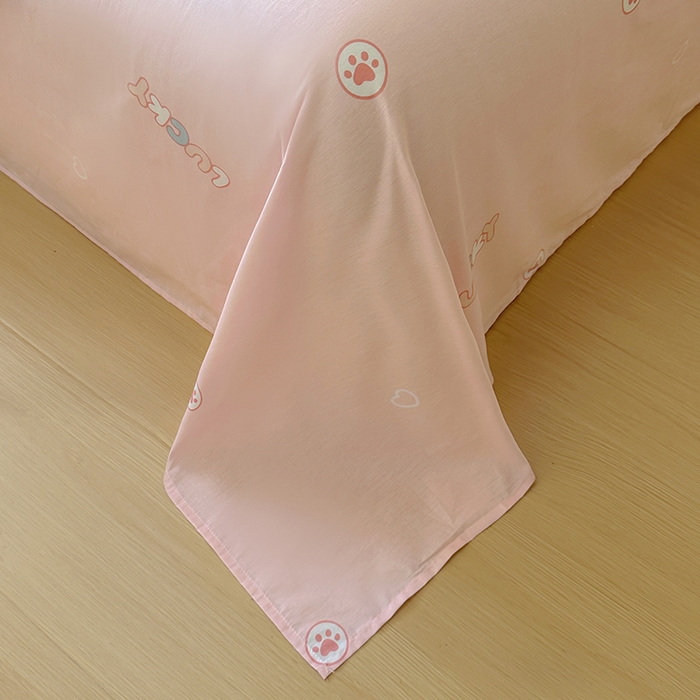 91家纺网 家纺一手货源 找家纺 浩诚 2025新款原创专版设计亲肤全棉纯棉印花四件套--有作品登记证书 清凉一夏