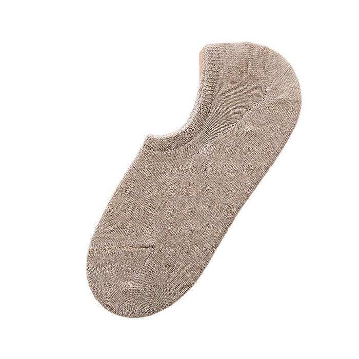 91家纺网 家纺一手货源 找家纺 【男士无骨休闲船袜】日式无印男士船袜良品纯色透气棉防臭夏薄短袜隐形防滑不掉跟浅口