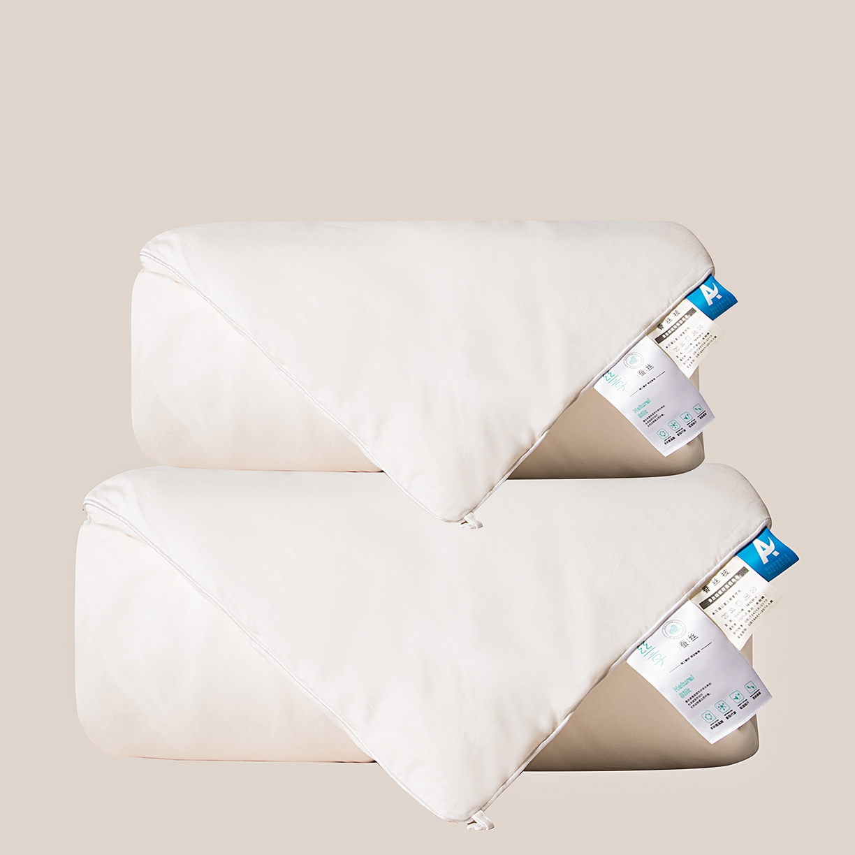 91家纺网 家纺一手货源 找家纺 （总）鑫田家纺 2025新款100%桑蚕丝长丝全棉婴幼儿蚕丝被A类抗菌蚕丝被夏被夏凉被春秋被冬被