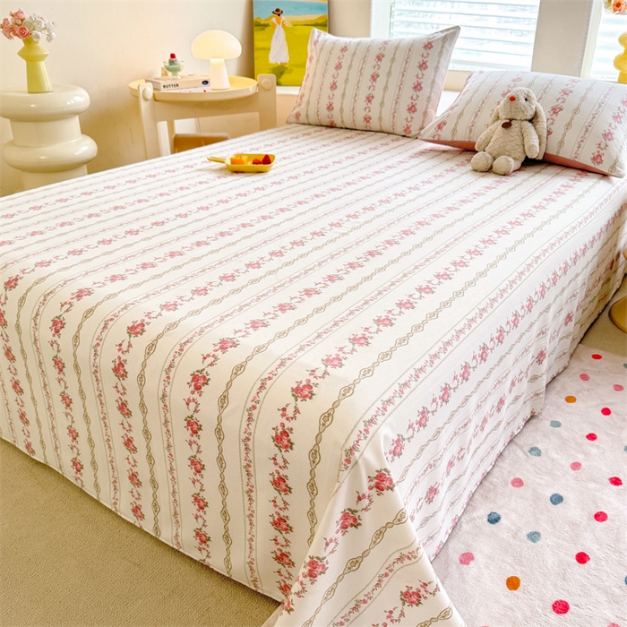 91家纺网 家纺一手货源 找家纺 （总）多品家纺 2025春夏新款超柔水洗棉单床单 床单单件