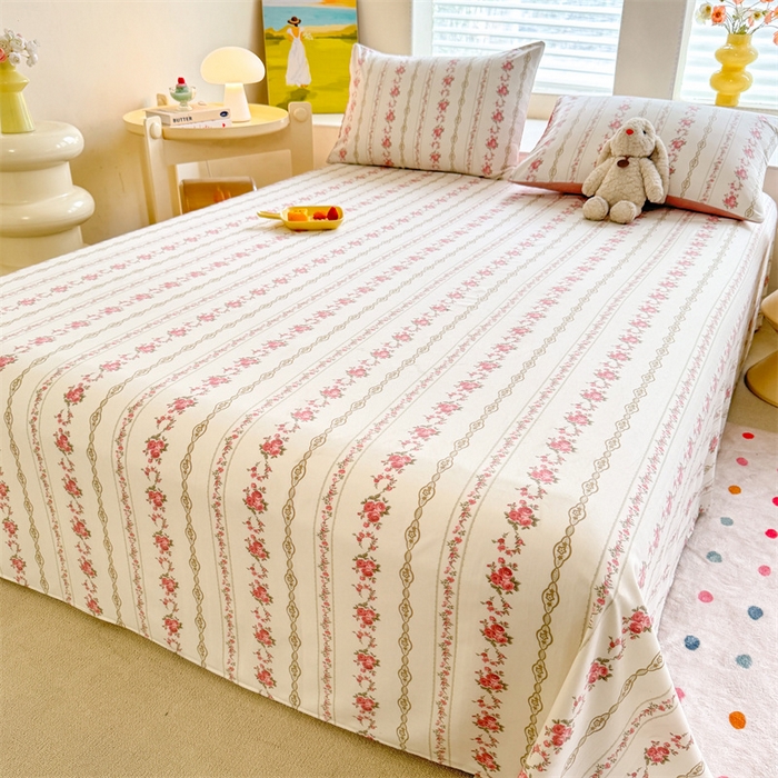 91家纺网 家纺一手货源 找家纺 （总）多品家纺 2025春夏新款超柔水洗棉单床单 床单单件