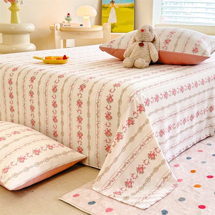 91家纺网 家纺一手货源 找家纺 （总）多品家纺 2025春夏新款超柔水洗棉单床单 床单单件