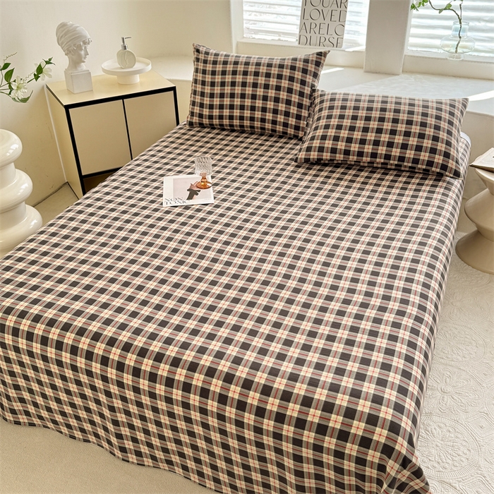 91家纺网 家纺一手货源 找家纺 多品家纺 2025春夏新款超柔水洗棉单床单 床单单件 柏林