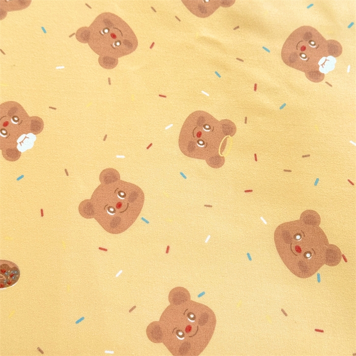 91家纺网 家纺一手货源 找家纺 多品家纺 2025春夏新款超柔云感水洗棉单床笠 床笠单件-学生宿舍床 开心熊