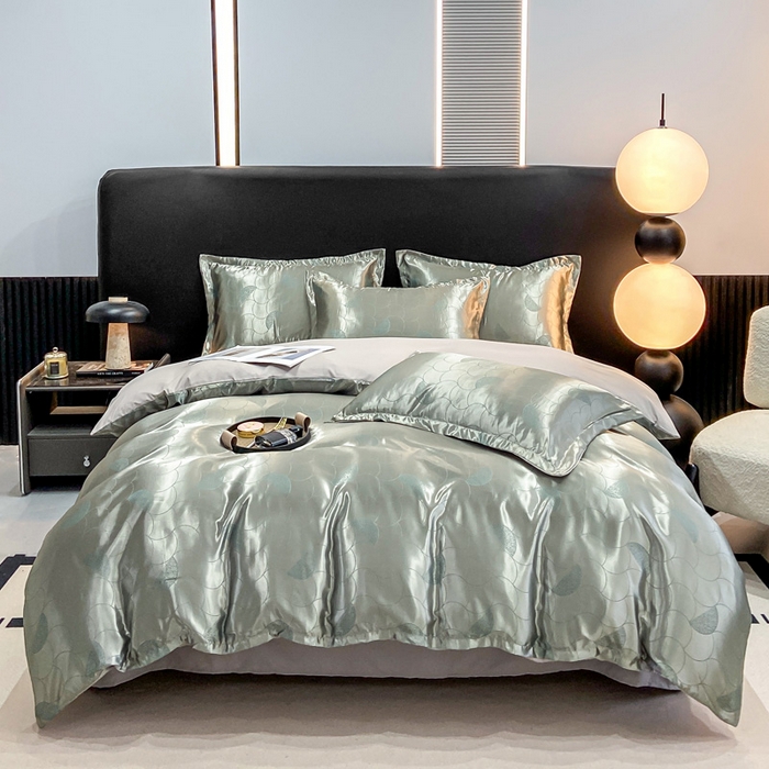 91家纺网 家纺一手货源 找家纺 （总）莱欧纳家纺 2025新款轻奢欧式提花四件套