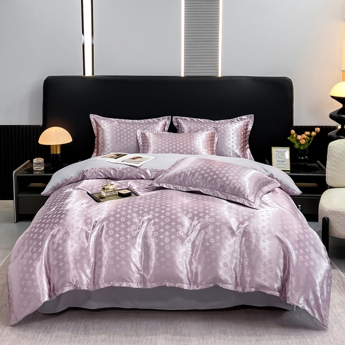 91家纺网 家纺一手货源 找家纺 （总）莱欧纳家纺 2025新款轻奢欧式提花四件套