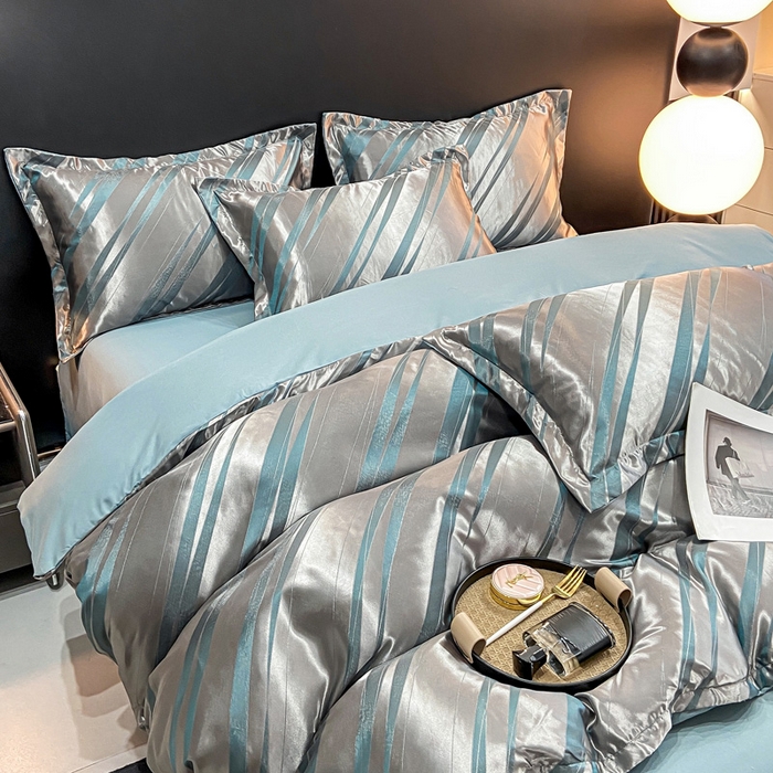 91家纺网 家纺一手货源 找家纺 （总）莱欧纳家纺 2025新款轻奢欧式提花四件套