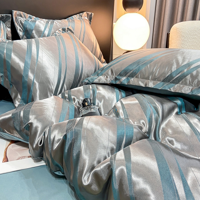 91家纺网 家纺一手货源 找家纺 （总）莱欧纳家纺 2025新款轻奢欧式提花四件套