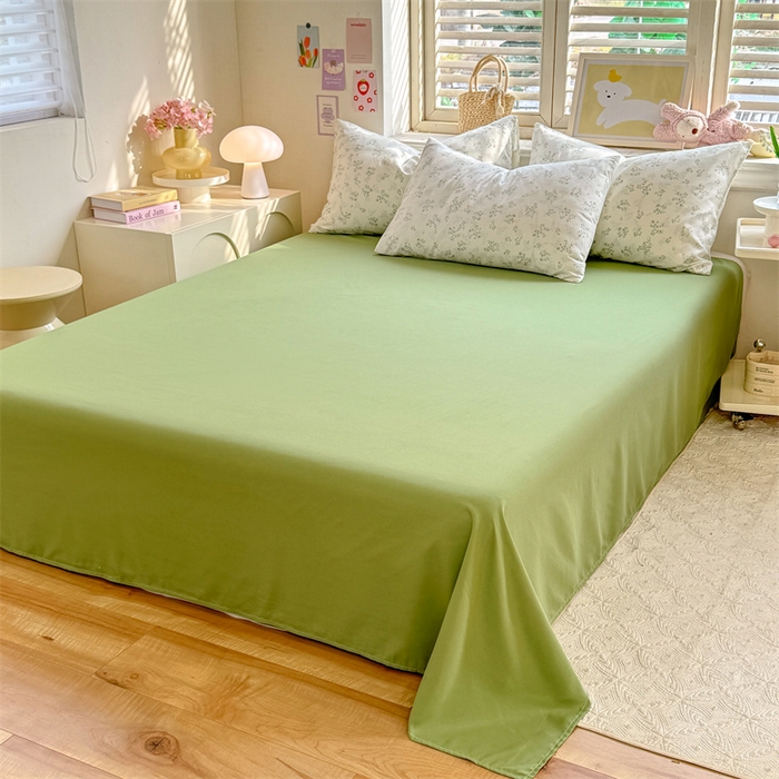 91家纺网 家纺一手货源 找家纺 多品家纺 2025春夏新款超柔云感水洗棉单被套 被套单件 翠微