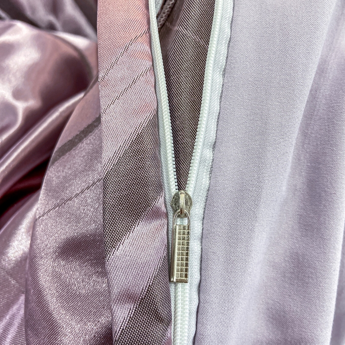 91家纺网 家纺一手货源 找家纺 莱欧纳家纺 2025新款轻奢欧式提花四件套 爱情牵线-紫