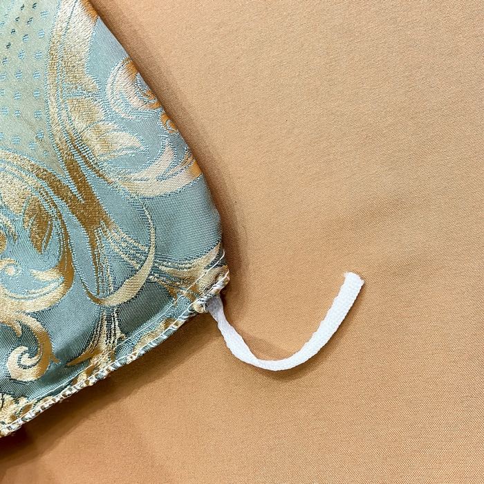 91家纺网 家纺一手货源 找家纺 莱欧纳家纺 2025新款轻奢欧式提花四件套 安德利亚-玫瑰金