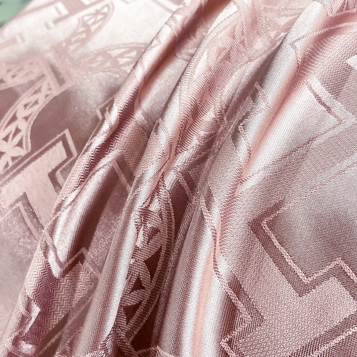 91家纺网 家纺一手货源 找家纺 莱欧纳家纺 2025新款轻奢欧式提花四件套 繁花-豆沙