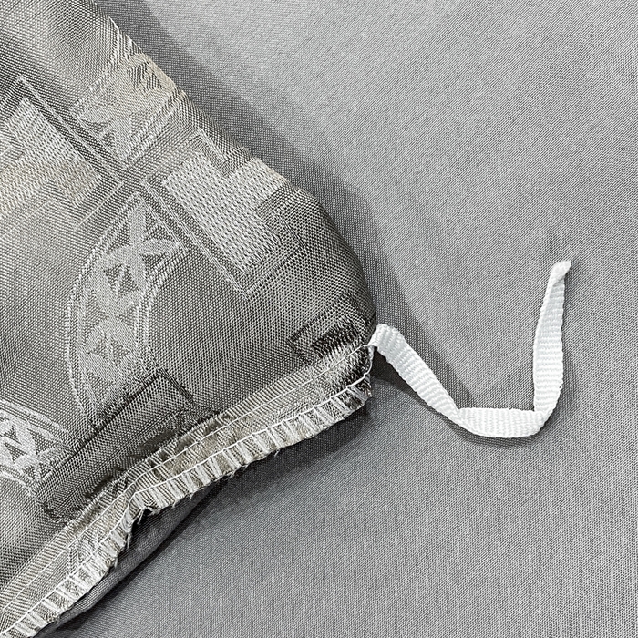 91家纺网 家纺一手货源 找家纺 莱欧纳家纺 2025新款轻奢欧式提花四件套 繁花-高级灰