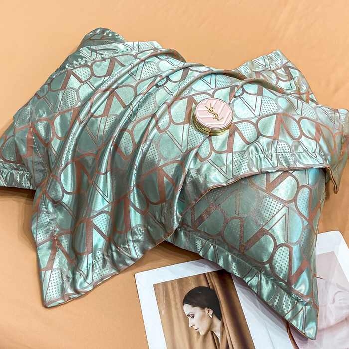 91家纺网 家纺一手货源 找家纺 莱欧纳家纺 2025新款轻奢欧式提花四件套 卡唯曼