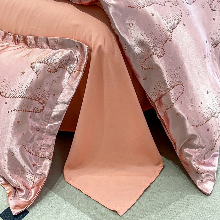 91家纺网 家纺一手货源 找家纺 莱欧纳家纺 2025新款轻奢欧式提花四件套 曼妙 -灰