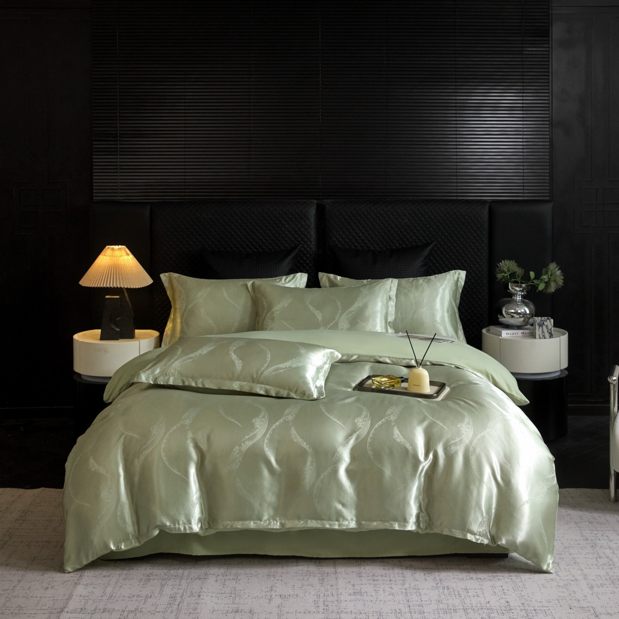 莱欧纳家纺 2025新款轻奢欧式提花四件套 唯美品范