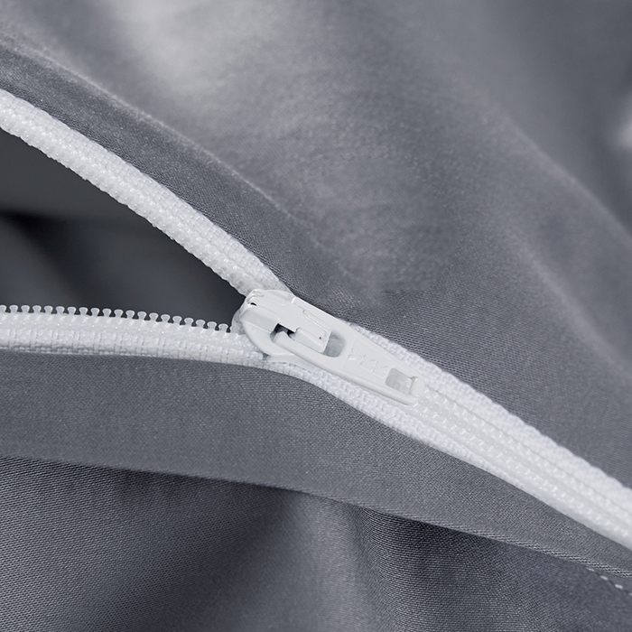 91家纺网 家纺一手货源 找家纺 轩和家居 2025新款LF80支超细旦天丝棉四件套 夜泊灰