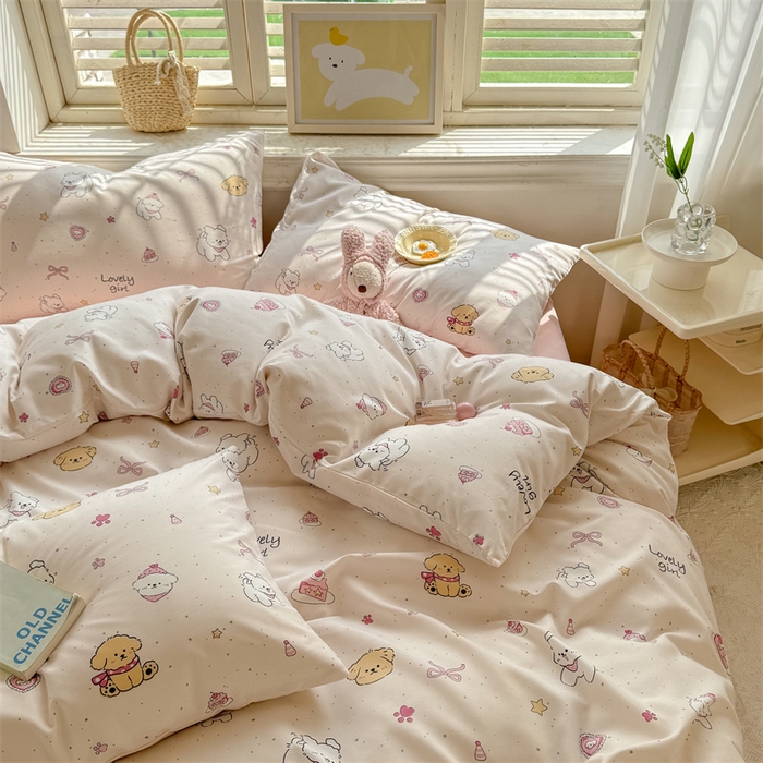 91家纺网 家纺一手货源 找家纺 （总）多品家纺 2025春夏新款超柔云感水洗棉单被套 被套单件