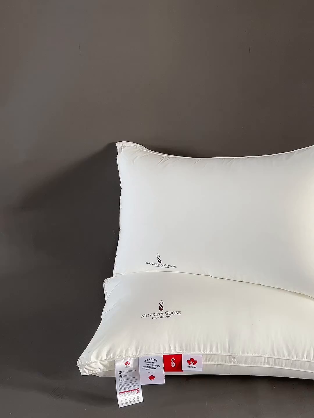 91家纺网 家纺一手货源 找家纺 （总）静若居羽绒被壳 2025新款高端抗菌可水洗鹅绒枕头护颈枕助睡眠家用酒店高端羽绒软枕