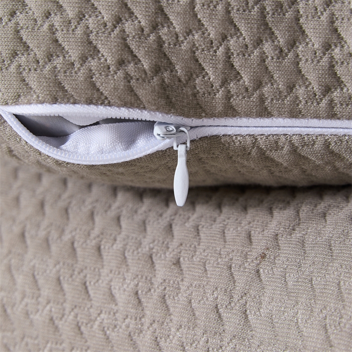 91家纺网 家纺一手货源 找家纺 大熊枕芯 2025新款大凉山苦荞全荞麦壳 三角组合款荞麦枕 咖色/只