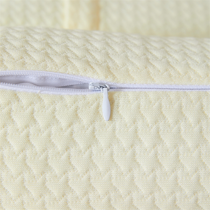 91家纺网 家纺一手货源 找家纺 大熊枕芯 2025新款大凉山苦荞全荞麦壳 三角组合款荞麦枕 米白/只