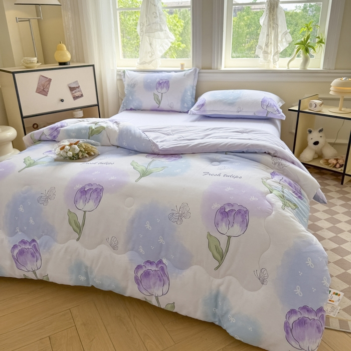 91家纺网 家纺一手货源 找家纺 （总）善嘉澜家纺旗舰店 2025新款全棉A类直播热款全网最低价春秋被