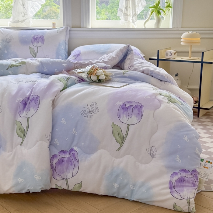 91家纺网 家纺一手货源 找家纺 （总）善嘉澜家纺旗舰店 2025新款全棉A类直播热款全网最低价春秋被