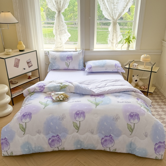 91家纺网 家纺一手货源 找家纺 （总）善嘉澜家纺旗舰店 2025 新款全棉直播爆款四件套