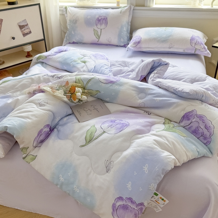 91家纺网 家纺一手货源 找家纺 （总）善嘉澜家纺旗舰店 2025新款全棉A类直播热款全网最低价春秋被