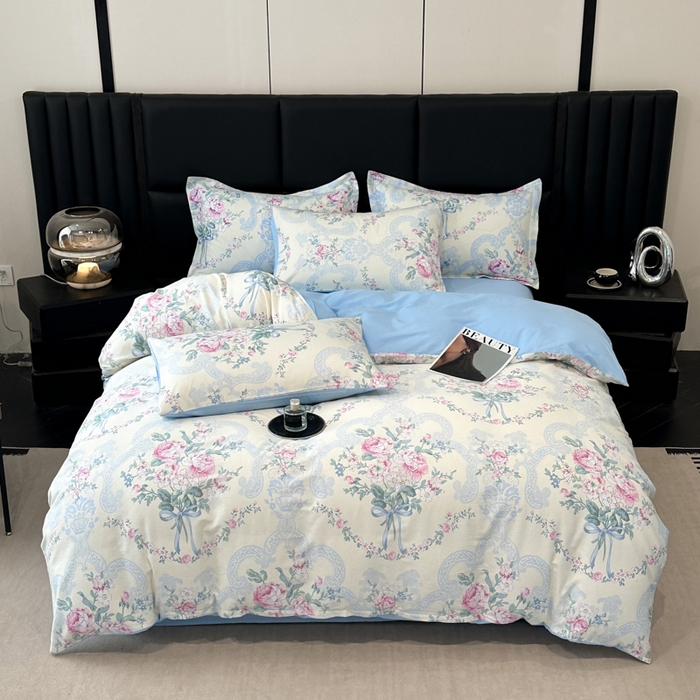 91家纺网 家纺一手货源 找家纺 （总）善嘉澜家纺旗舰店 2025 新款全棉直播爆款四件套