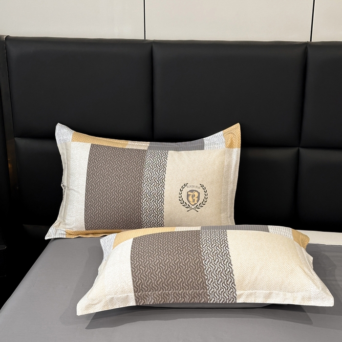 91家纺网 家纺一手货源 找家纺 善嘉澜家纺旗舰店 2025 新款全棉直播爆款四件套 布莱克