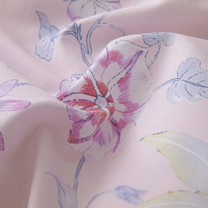 91家纺网 家纺一手货源 找家纺 善嘉澜家纺旗舰店 2025 新款全棉直播爆款四件套 海棠听风