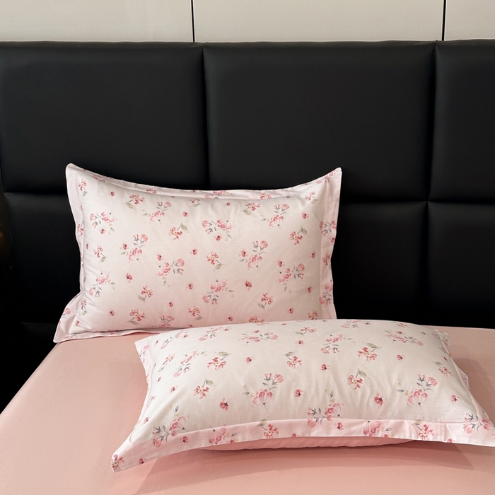 91家纺网 家纺一手货源 找家纺 善嘉澜家纺旗舰店 2025 新款全棉直播爆款四件套 金花如梦