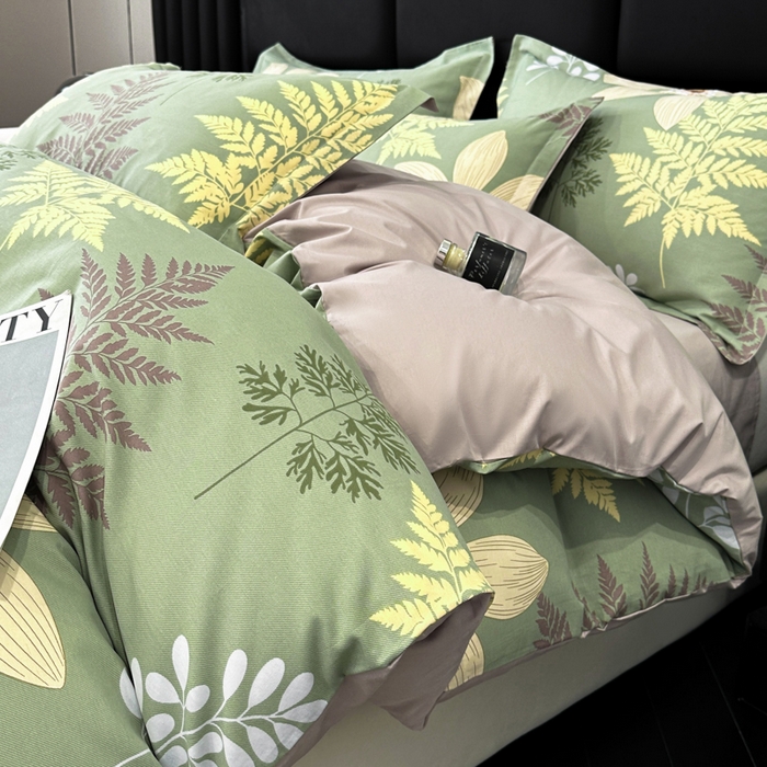 91家纺网 家纺一手货源 找家纺 善嘉澜家纺旗舰店 2025 新款全棉直播爆款四件套 锦绣花期