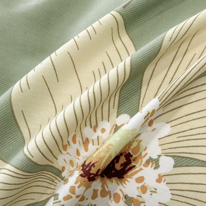 91家纺网 家纺一手货源 找家纺 善嘉澜家纺旗舰店 2025 新款全棉直播爆款四件套 锦绣花期