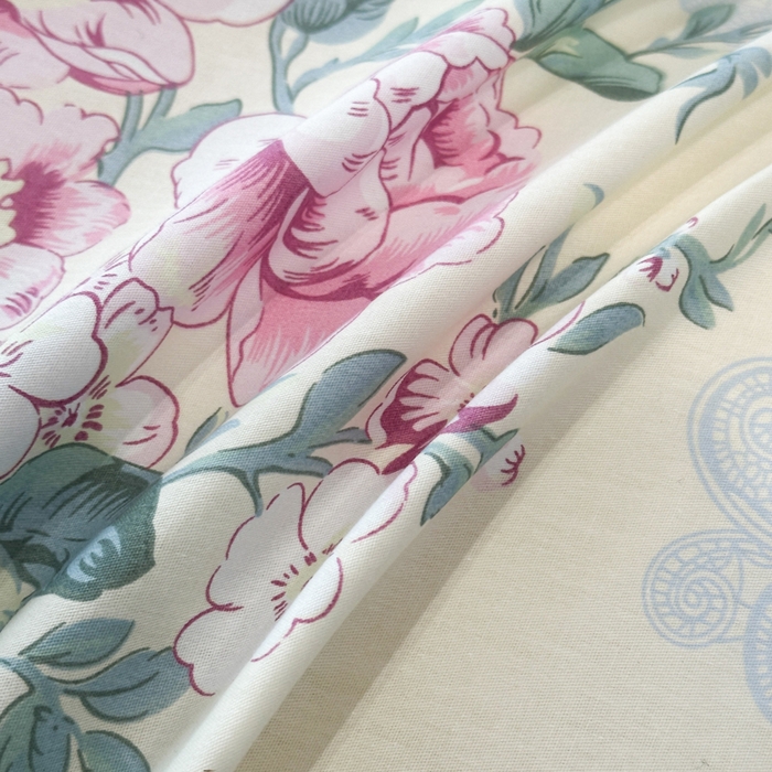 91家纺网 家纺一手货源 找家纺 善嘉澜家纺旗舰店 2025 新款全棉直播爆款四件套 琉璃如梦