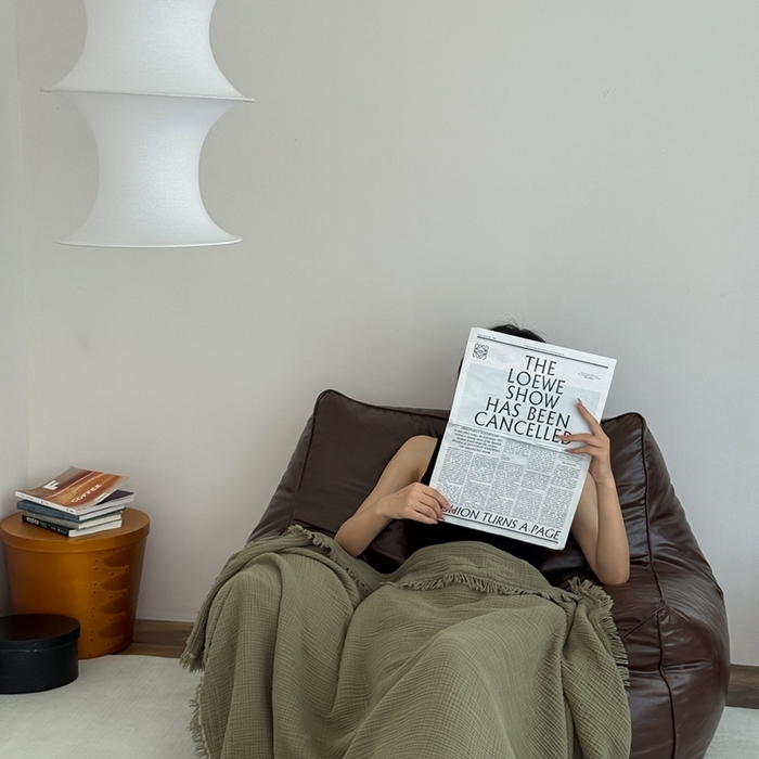 91家纺网 家纺一手货源 找家纺 山舍家居 2025新款全棉四层纱流苏盖毯第三批沙发图 松石绿