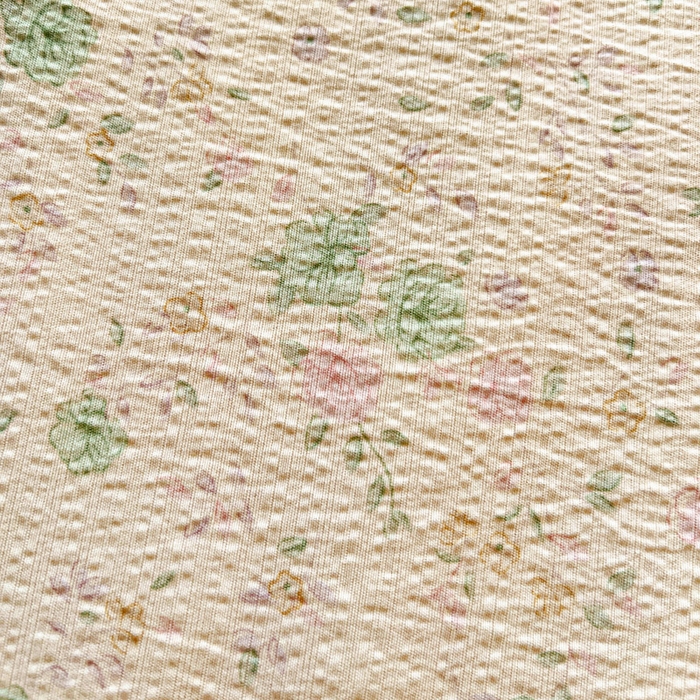 91家纺网 家纺一手货源 找家纺 仟网汇 2025新款皱皱纱赫本风花边夏被夏凉被空调被四件套 赫本风-花知晓