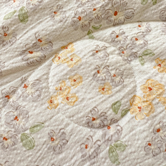 91家纺网 家纺一手货源 找家纺 仟网汇 2025新款皱皱纱赫本风花边夏被夏凉被空调被四件套 赫本风-妮可