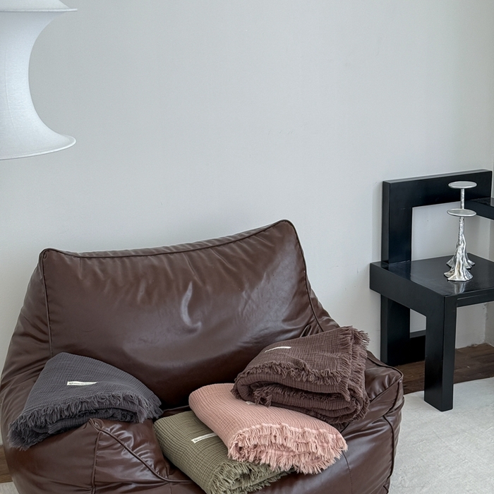 91家纺网 家纺一手货源 找家纺 山舍家居 2025新款全棉四层纱流苏盖毯第三批沙发图 组合