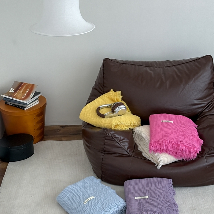 91家纺网 家纺一手货源 找家纺 山舍家居 2025新款全棉四层纱流苏盖毯第三批沙发图 组合