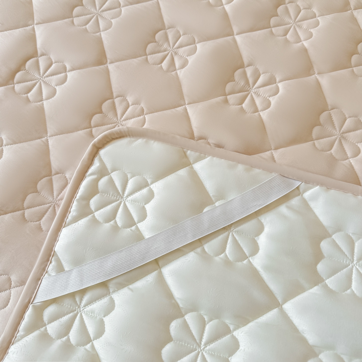 91家纺网 家纺一手货源 找家纺 恒尚居 2025新款大豆抗菌床垫床护垫软垫床褥子防滑学生软床垫四季款-格林 格林-卡其