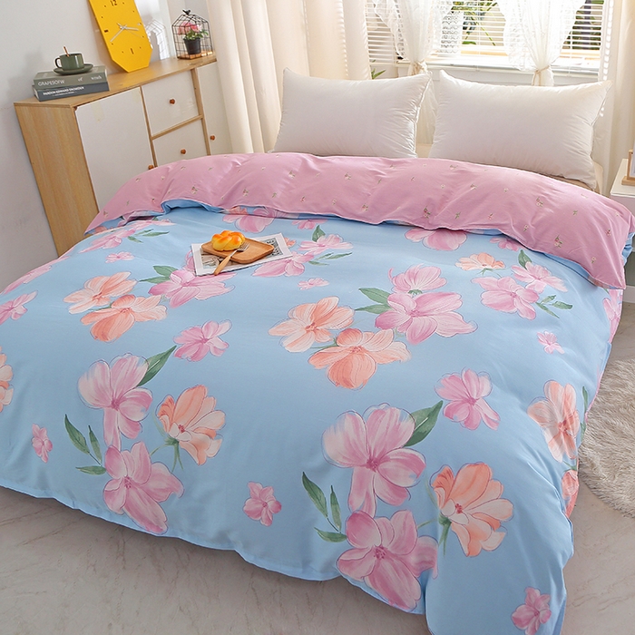 91家纺网 家纺一手货源 找家纺 2025新款40s简欧全棉纯棉印花多规格系列四件套 凝香秋水