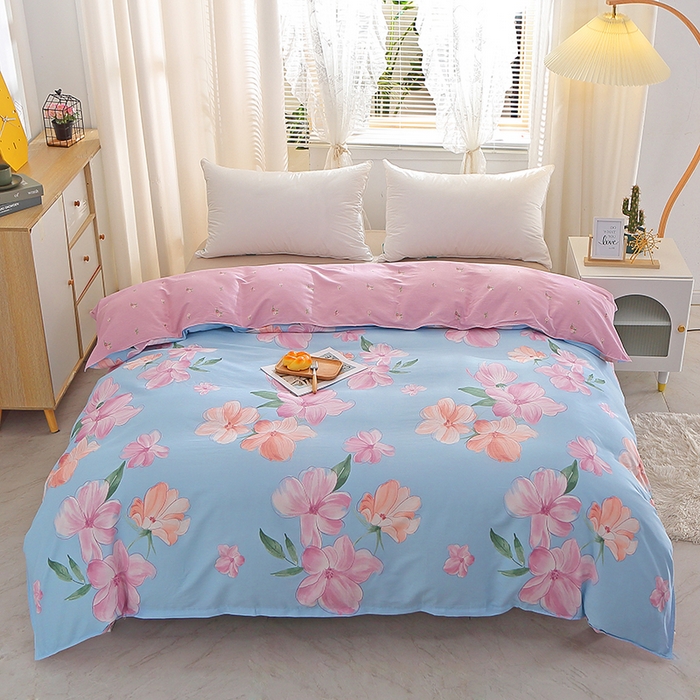 91家纺网 家纺一手货源 找家纺 2025新款40s简欧全棉纯棉印花多规格系列四件套 凝香秋水