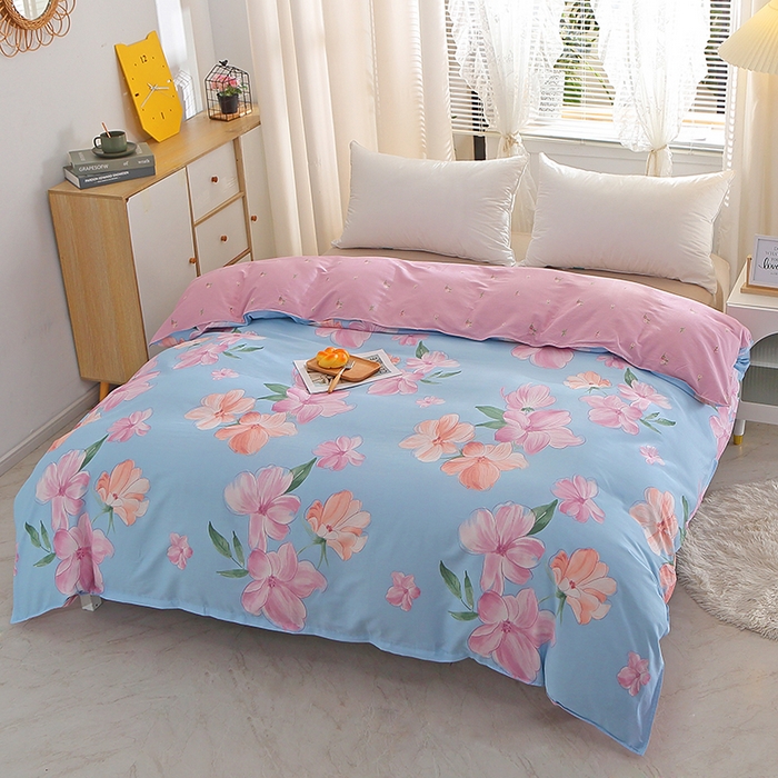 91家纺网 家纺一手货源 找家纺 2025新款40s简欧全棉纯棉印花多规格系列四件套 凝香秋水